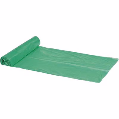 Immagine di Sacchetto rifiuti biocompostabile cm 70x110 110 litri 18 µ colore verde