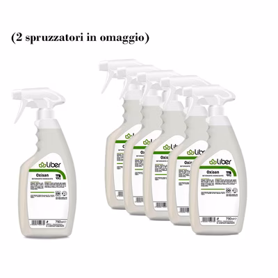Immagine di Detergente igienizzante ossigeno attivo LIBER OXISAN ml 750