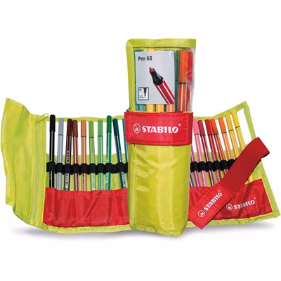 Immagine di Pennarello STABILO® Pen 68 - 25 colori assortiti