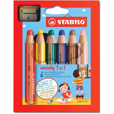 Immagine di Matitone STABILO ® woody 3 in 1