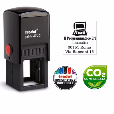 Immagine di Timbro autoinchiostrante quadrato TRODAT PRINTY 4923