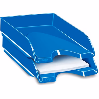 Immagine di Vaschetta portacorrispondenza GLOSS blu