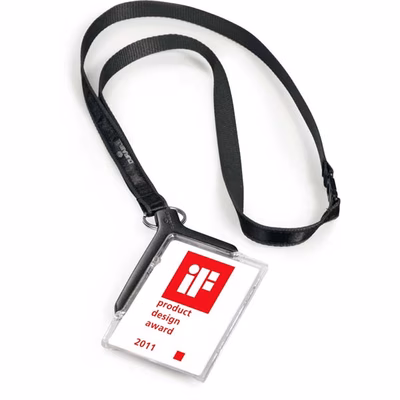 Immagine di Portabadge DURABLE DELUXE con cordoncino