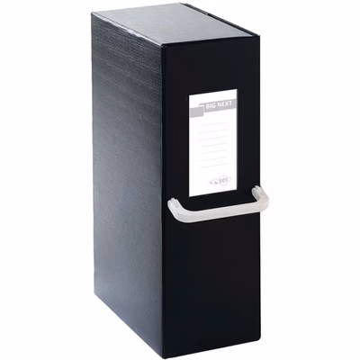 Immagine di Portaprogetti BIG 120 con maniglia dorso 12 nero