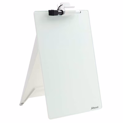 Immagine di Cavalletto da scrivania in vetro NOBO DIAMOND cm 21,6x29,7