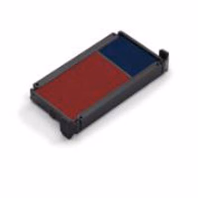 Immagine di Feltro preinchiostrato TRODAT 6/56-2 blu/rosso