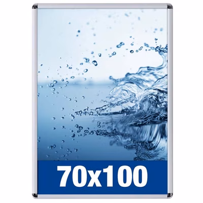 Immagine di Cornice a scatto in alluminio cm 70x100