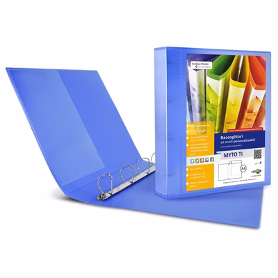 Immagine di Cart. pers. MYTO TI 17 A4 4D 4 an. D mm 17 blu