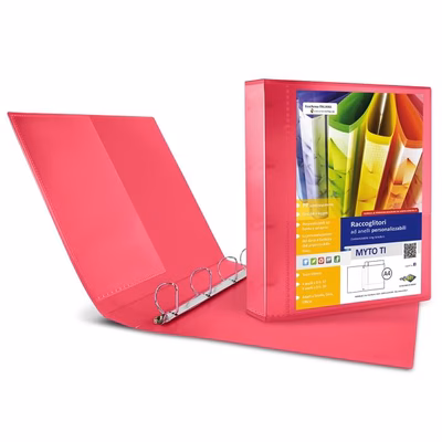 Immagine di Cart. pers. MYTO TI 17 A4 4D 4 an. D mm 17 rosso