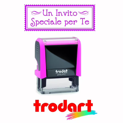 Immagine di Timbro aut. TRODAT PRINTY 4912 Un invito speciale per te