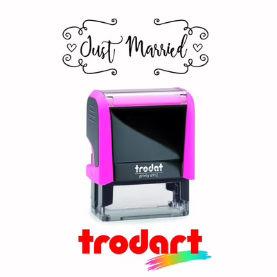 Immagine di Timbro aut. TRODAT PRINTY 4912 Just Married