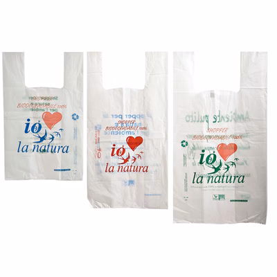 Immagine di Shoppers bioplastica 23+14x42 g5