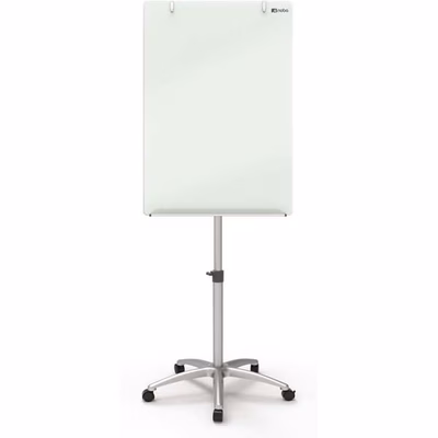 Immagine di Lavagna magnetica portablocco mobile in vetro NOBODIAMOND