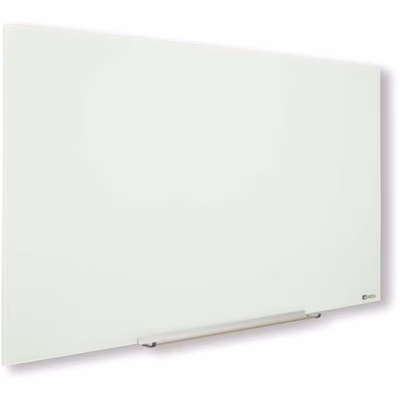 Immagine di Lavagna bianca magnetica in vetro NOBO DIAMOND 57"