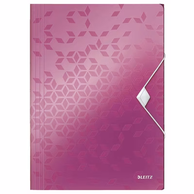 Immagine di Cartella 3 lembi LEITZ WOW 32x23 cm colore viola