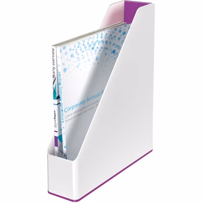 Immagine di Portariviste LEITZ WOW DUAL COLOR viola