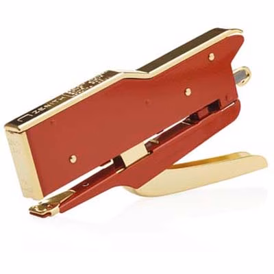 Immagine di Cucitrice a pinza ZENITH 548 gold arancio