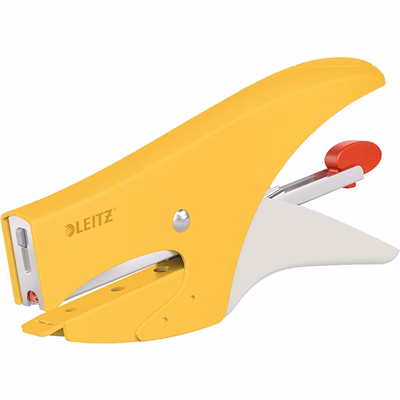 Immagine di Cucitrice a pinza LEITZ COSY colore giallo per punti 6/4