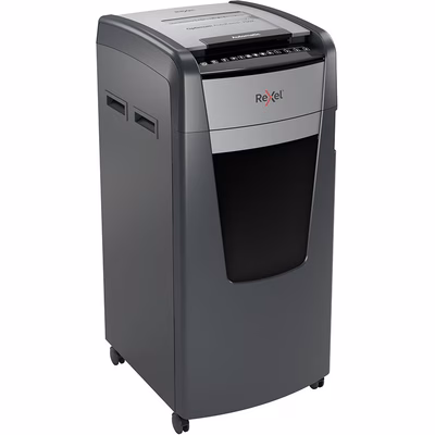 Immagine di Distruggidocumenti a frammenti REXEL AutoFeed+ 750X livello sicurezza P-4 colore nero
