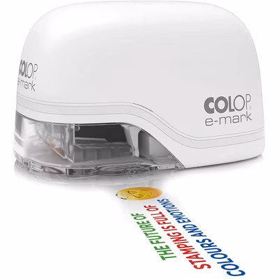 Immagine di Dispositivo di marcatura dig. e-mark COLOP bianco