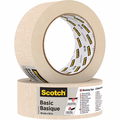 Immagine di Nastro adesivo per interni Scotch BASIC mm 48x50 m