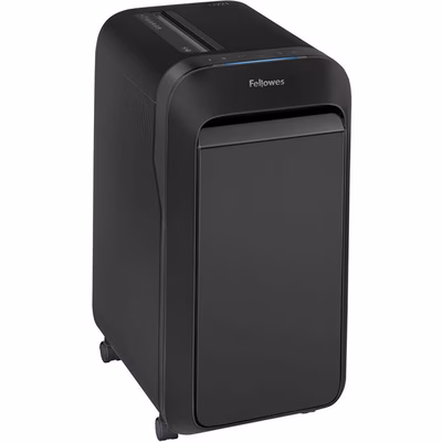 Immagine di Distruggidocumenti a microframmenti FELLOWES POWERSHRED LX221 livello sicurezza P-5 colore nero