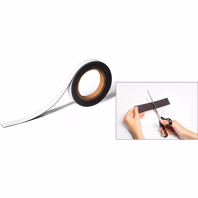 Immagine di Nastro magnetico scrivibile e ritagliabile cm 3x5 m
