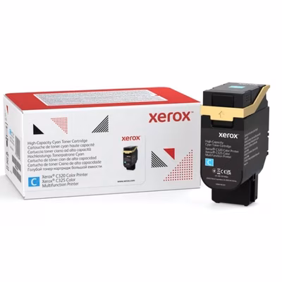 Immagine di Toner Laser XEROX 006R04828 ciano 5500 copie