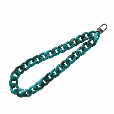 Immagine di Cover plastica Blu CELLY JEWELMARBLE - Smartphone Wrist Chain SUMMER JEWELMARBLEBL