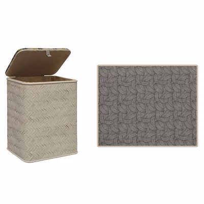 Immagine di Cesta portabiancheria 55lt bianco B2