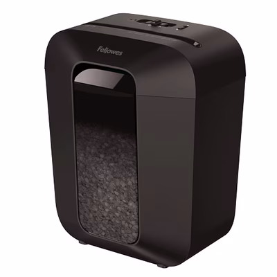 Immagine di Distruggidocumenti a miniframmenti FELLOWES POWERSHRED LX41 Mini-Cut Shredder livello sicurezza P-4