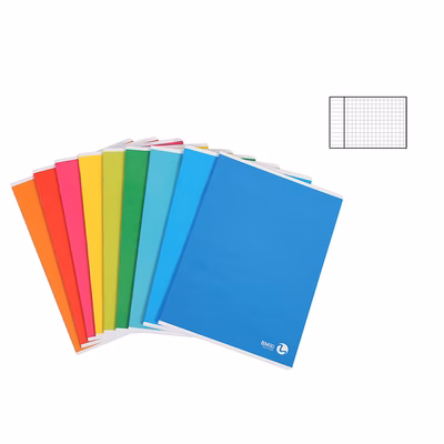 Immagine di Quaderno BM MAXI COLOR BASIC quadretti 4°-5° elementare con margine