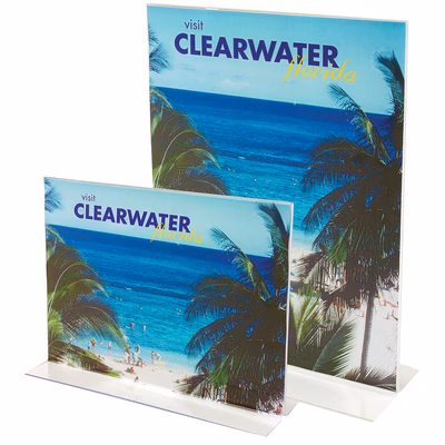 Immagine di Porta-Avvisi Verticale a T A5