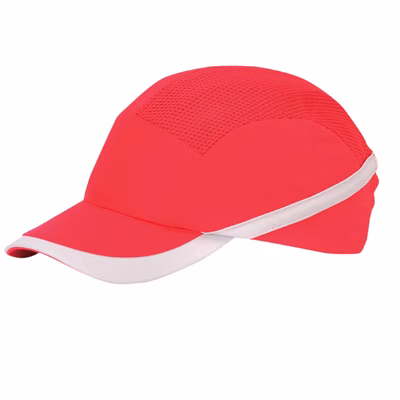 Immagine di Caschetto antiurto ventilato PORTWEST PW69 colore rosso