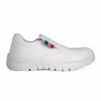 Immagine di Mocassini bassi S2 in Microfibra bianco taglia 43