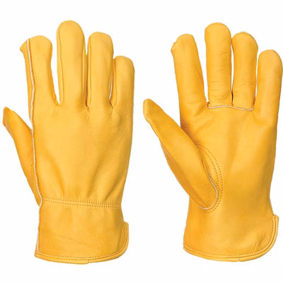 Immagine di Guanti Driver foderato PORTWEST A271 colore marrone taglia XL - paio