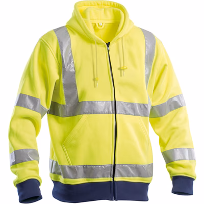 Immagine di Felpa AV con cappuccio Giallo taglia M