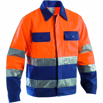 Immagine di Giubbotto AV Invernale arancio/blu taglia S