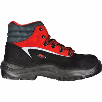 Immagine di Calzatura Positano alta S3 HRO nero/rosso taglia 46