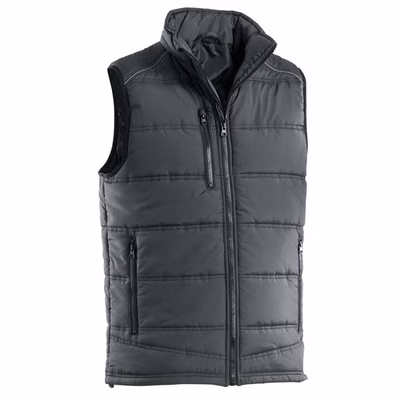 Immagine di Gilet smanicato antivento BRISTOL grigio taglia S