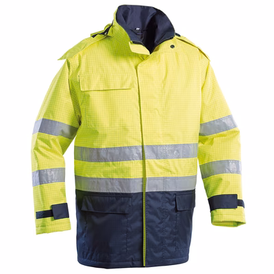 Immagine di Parka pentavalente ALASKA giallo/blu taglia XL