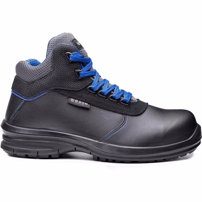 Immagine di Calzatura alta BASE IZAR TOP S3 CI SRC nero/blu taglia 36