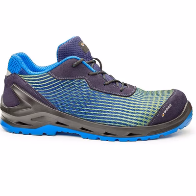 Immagine di Calzatura bassa I-CYBER FLUO S1P ESD SRC azzurro/giallo taglia 47