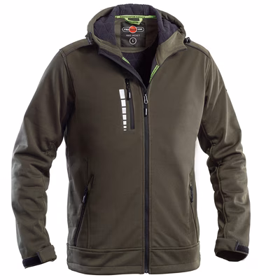 Immagine di Giacca softshell HIKE verde taglia S
