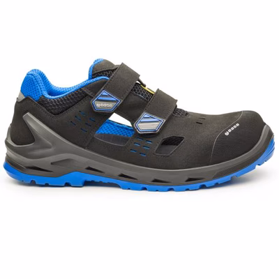 Immagine di Sandalo BASE i-Bit S1P ESD SRX nero/azzurro taglia 41