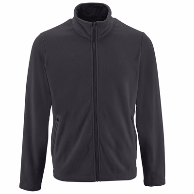 Immagine di Giacca uomo in pile SOL'S NORMAN colore grigio antracite taglia XXXXL