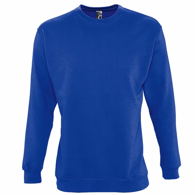 Immagine di Felpa girocollo SOL'S SUPREME colore blu royal taglia M