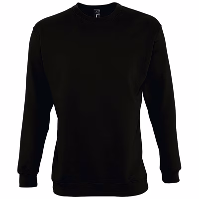 Immagine di Felpa girocollo SOL'S SUPREME colore nero taglia XL