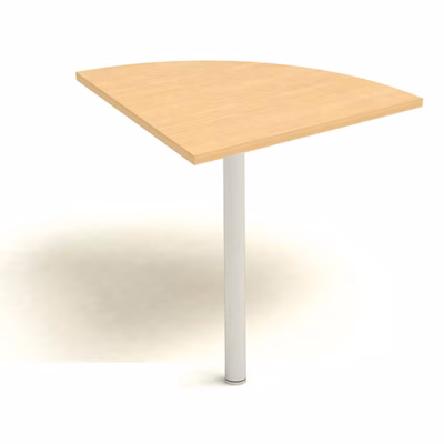 Immagine di Raccordo EASYSPACE 90° + gamba cm 80x80x72 faggio