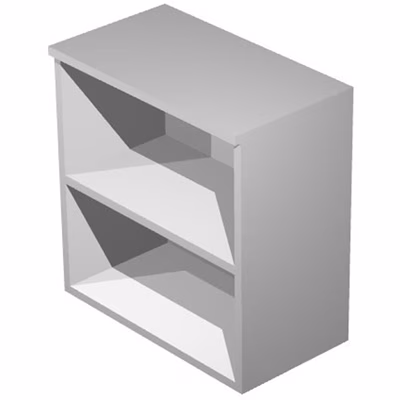 Immagine di Libreria a giorno EASYSPACE cm 80x35x72 grigio